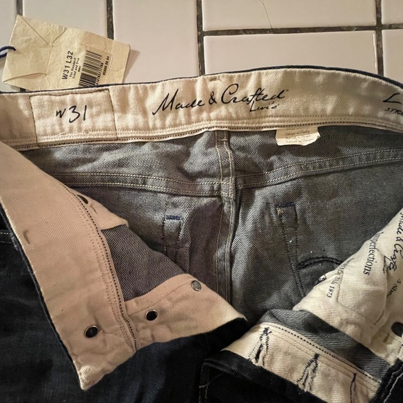 Levi's Made & Crafted L01 Straight Leg Button Fly Jeans Vintage Tried True NWT - Picture 7 of 13